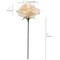 100-Pack: Elegant Ivory Silk Rose Picks, 8" Stems, 3" Wide by Floral Home®, Floral Home by Artificial Flowers